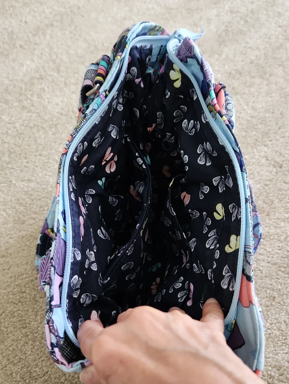 vera bradley glenna satchel bag